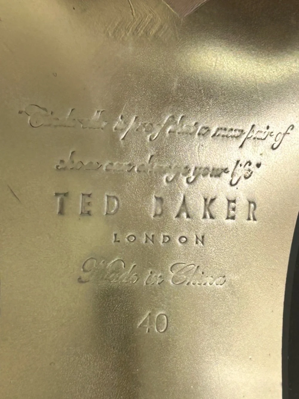 Ted Baker Black Suede Heels Size EU 40, U.S. 9.5-10